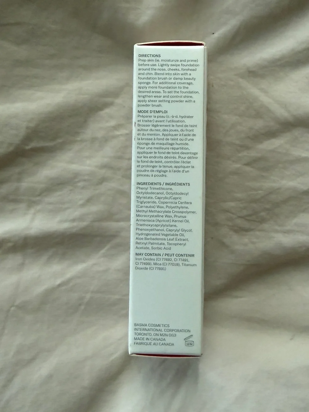 BASMA Foundation Stick in 29 Medium Skin Neutral Undertones NWT